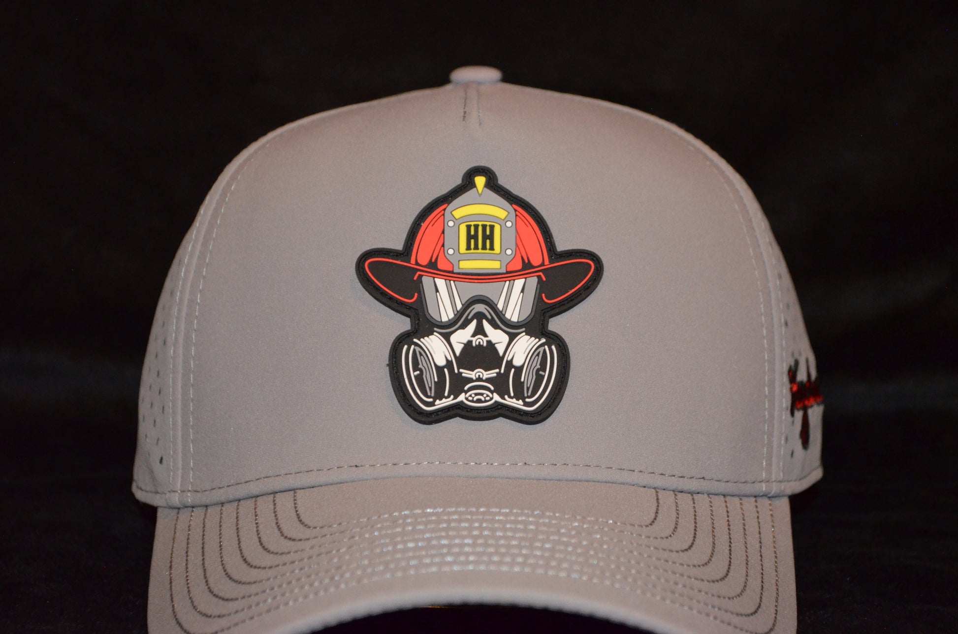 Grey SCBA Mask Hat